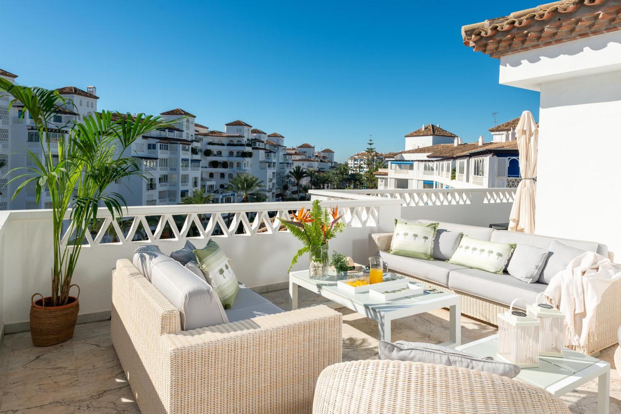 Apartament Wonderful Penthouse 3 Bedrooms In Puerto Banus -marbella