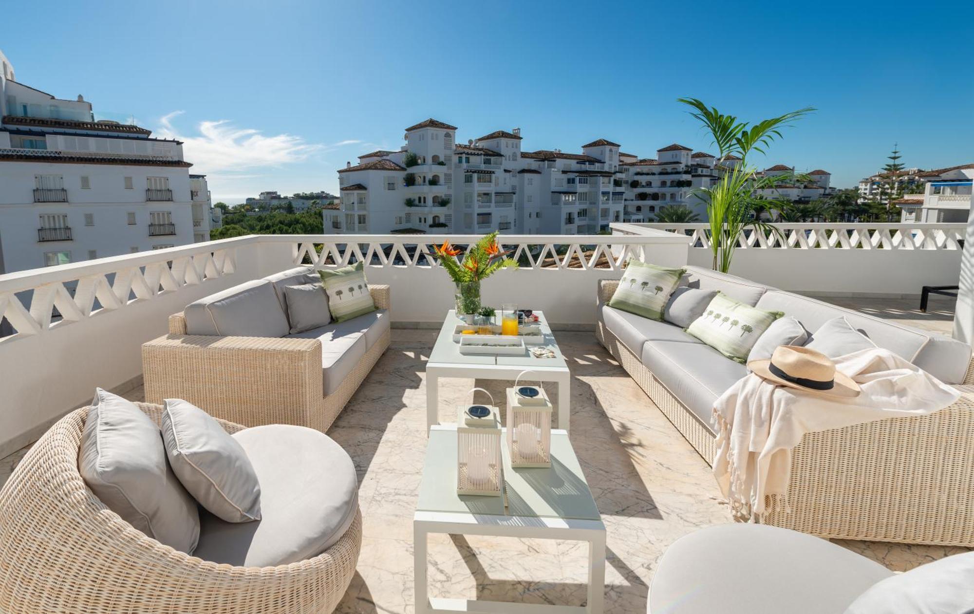 Apartament Wonderful Penthouse 3 Bedrooms In Puerto Banus -marbella *